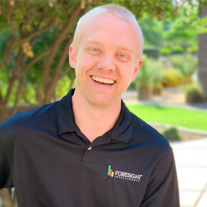 Photograph of Jared Kortje, Manager of Technology at Foresight Intelligence
